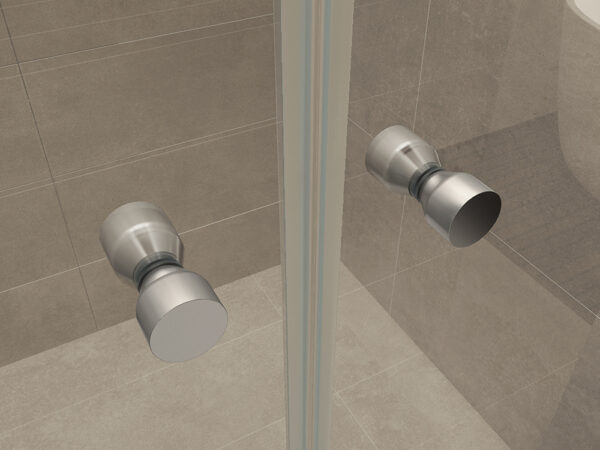 Pendeldeur in nis 900x2000 6mm NANO glas - Afbeelding 3