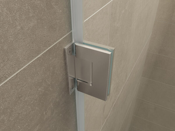 profielloze nisdeur 900x2000 8mm NANO glas - Afbeelding 3