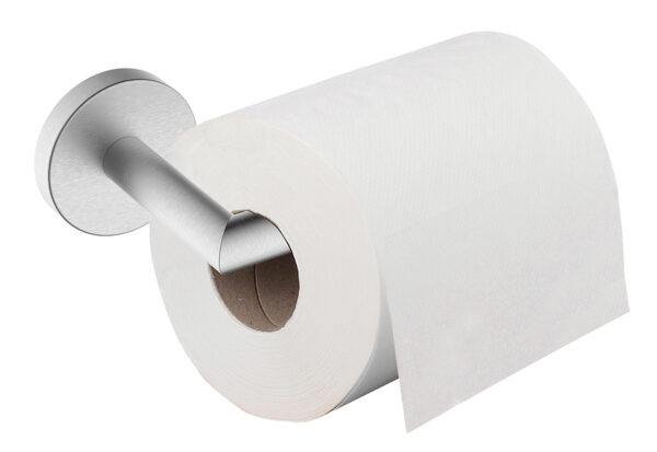 Alonzo toiletrolhouder met vaste arm RVS geborsteld - Afbeelding 2