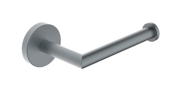 Alonzo toiletrolhouder met vaste arm gunmetal - Afbeelding 3