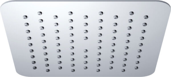 UFO Luxe hoofddouche vierkant 200mm Ultra plat chroom