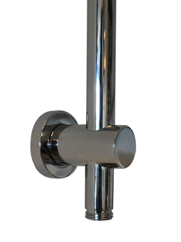 Glijstang met wateruitgang 66 cm chroom - Afbeelding 3