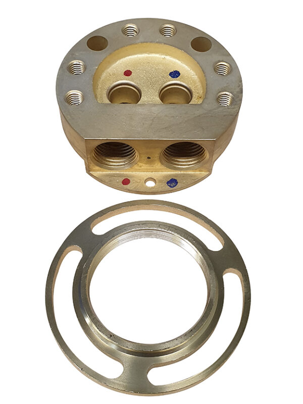 Wiesbaden Caral inbouwdeel voor vrijstaande badkraan