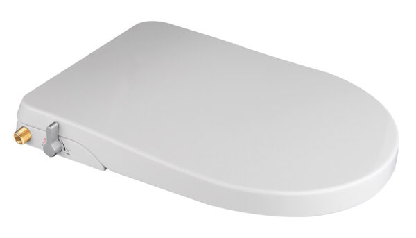 Luxe douche-WC zitting stroomloos wit - Afbeelding 3