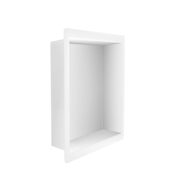 Demis inbouwnis 30 x 30 x 7 cm mat wit - Afbeelding 3
