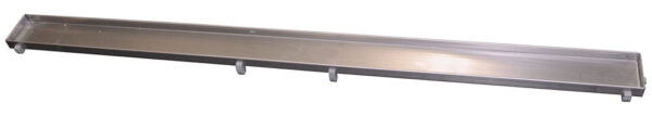 Wiesbaden tegelrooster voor douchegoot 110 x 7 cm RVS - Afbeelding 4