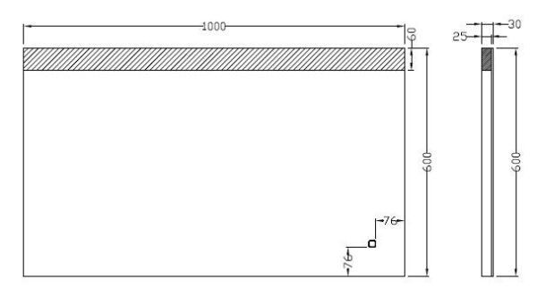 Single spiegel rechthoek met LED, dimbaar en spiegelverwarming 100 x 60 cm - Afbeelding 2