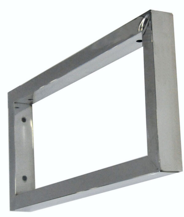 Chroom vierkante supportbeugel 46x22