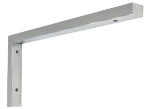 chroom L- supportbeugel 46x22
