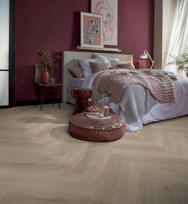 Spigato Vivero visgraat click SRC light oak - Afbeelding 2