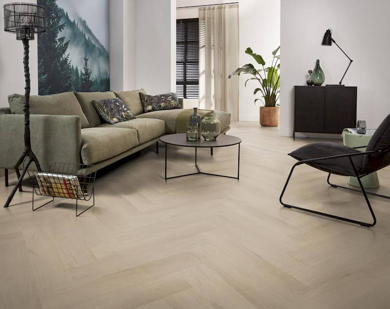 Spigato Navaro visgraat click beige - Afbeelding 19