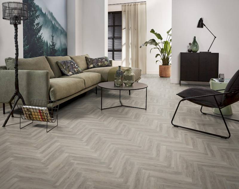 Spigato visgraat dryback light grey - Afbeelding 19