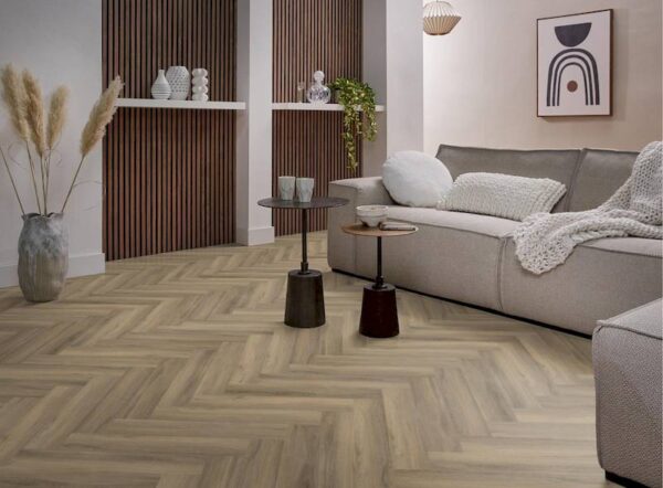 Spigato visgraat dryback light brown - Afbeelding 4