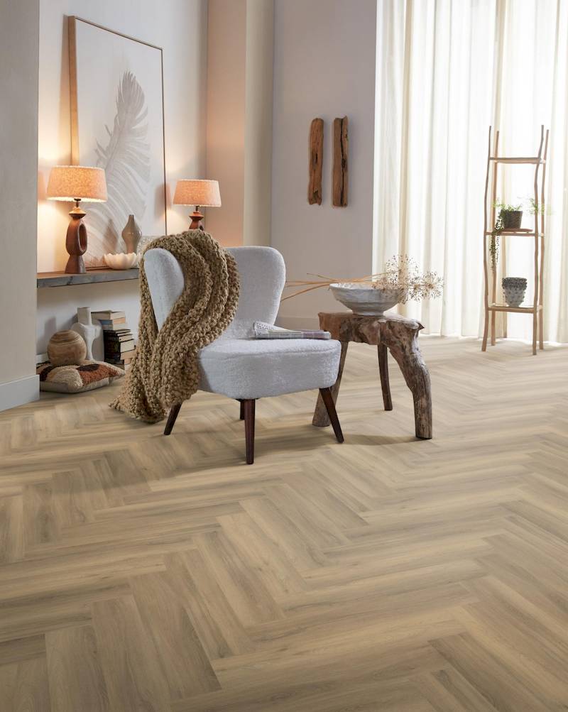 Spigato visgraat dryback natural - Afbeelding 3