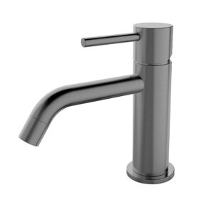 Wiesbaden Style wastafelkraan gunmetal PVD