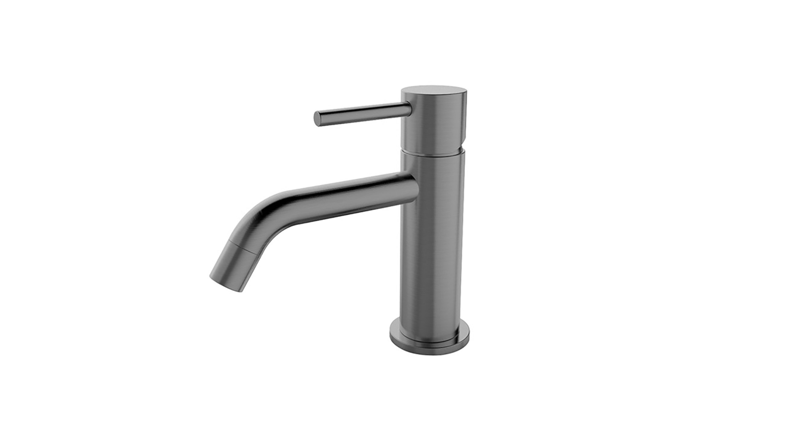 Wiesbaden Style wastafelkraan gunmetal