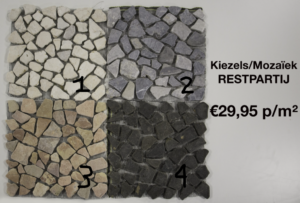 Kiezels / Mozaïek (restpartij)